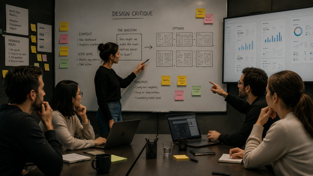 Building a feedback culture as a design problem